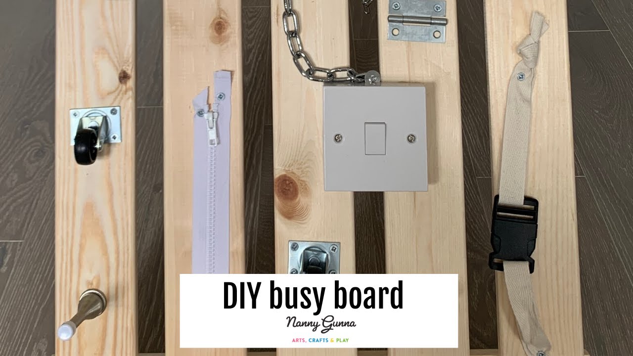 Busy board : Qu'est ce que c'est ? Comment la fabriquer ? + Vidéos DIY