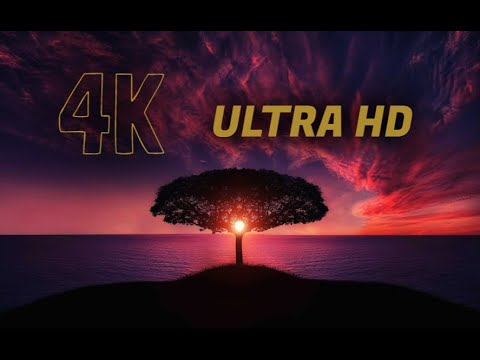4K Sunset Clouds Sky Sun Rays Landscape Relaxing Relaxing Music 60fps ULTRA HD