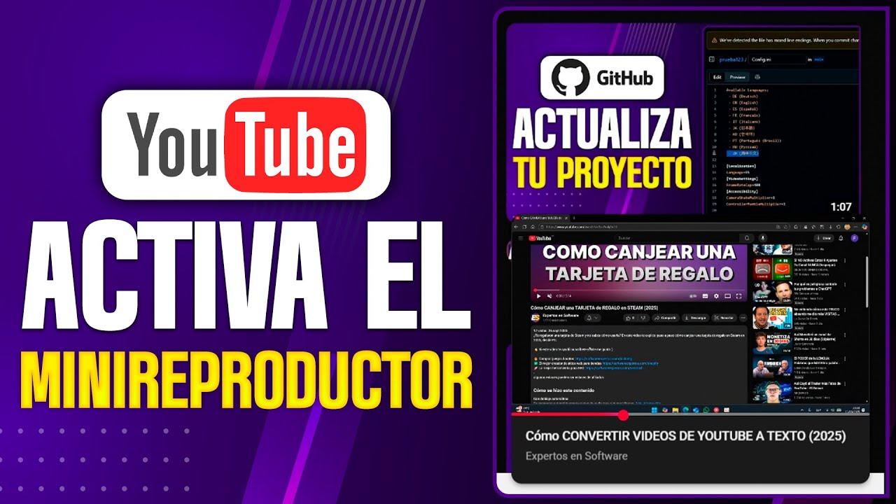 Cómo Activar el Minireproductor en YouTube (2025)