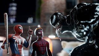 Spider-Man 2 (PS5) - Capítulo Final - Peter & Miles vs Venom + Escenas Post-creditos