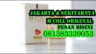 JUAL M COLL COLLAGEN ASLI ORIGINAL PUTIH JAKARTA PUSAT TIMUR SELATAN BARAT UTARA 081383339053