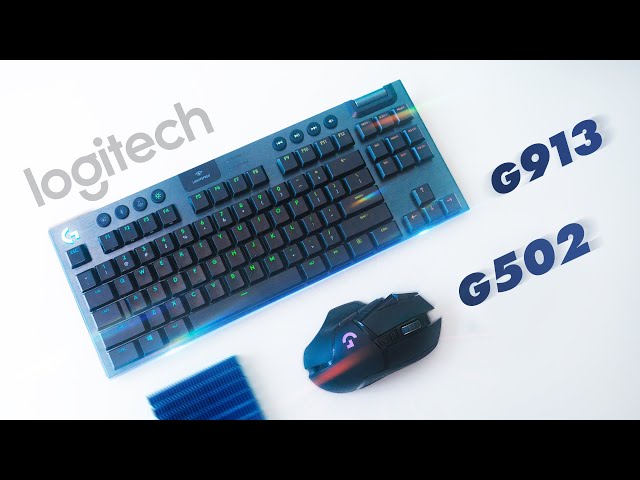 Đánh giá Gaming Gear Logitech G502, G913: KHÔNG ĐỘ TRỄ!