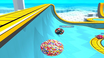 Going Balls ! Candy Ball Banana Frenzy Level Gameplay New Part 53 android, ios