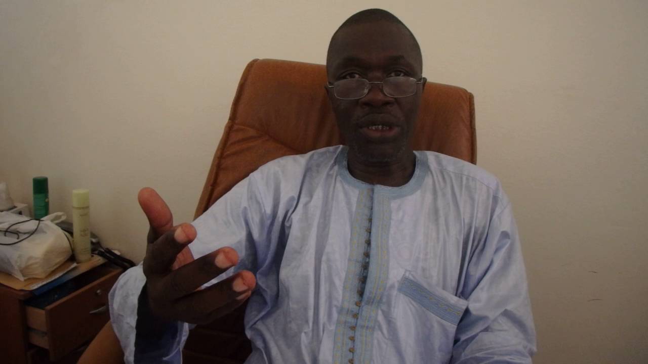 ALIOUNE TINE CHARGE DE LA JEUNESSE ET DES SPORTS baoliang song