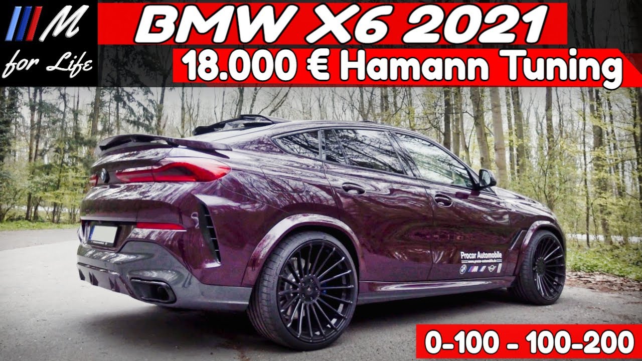 BMW X6 40d M Sport 2021 | 340 PS | Luftfederung | 23 Zoll Felgen | Ametrin Metallic