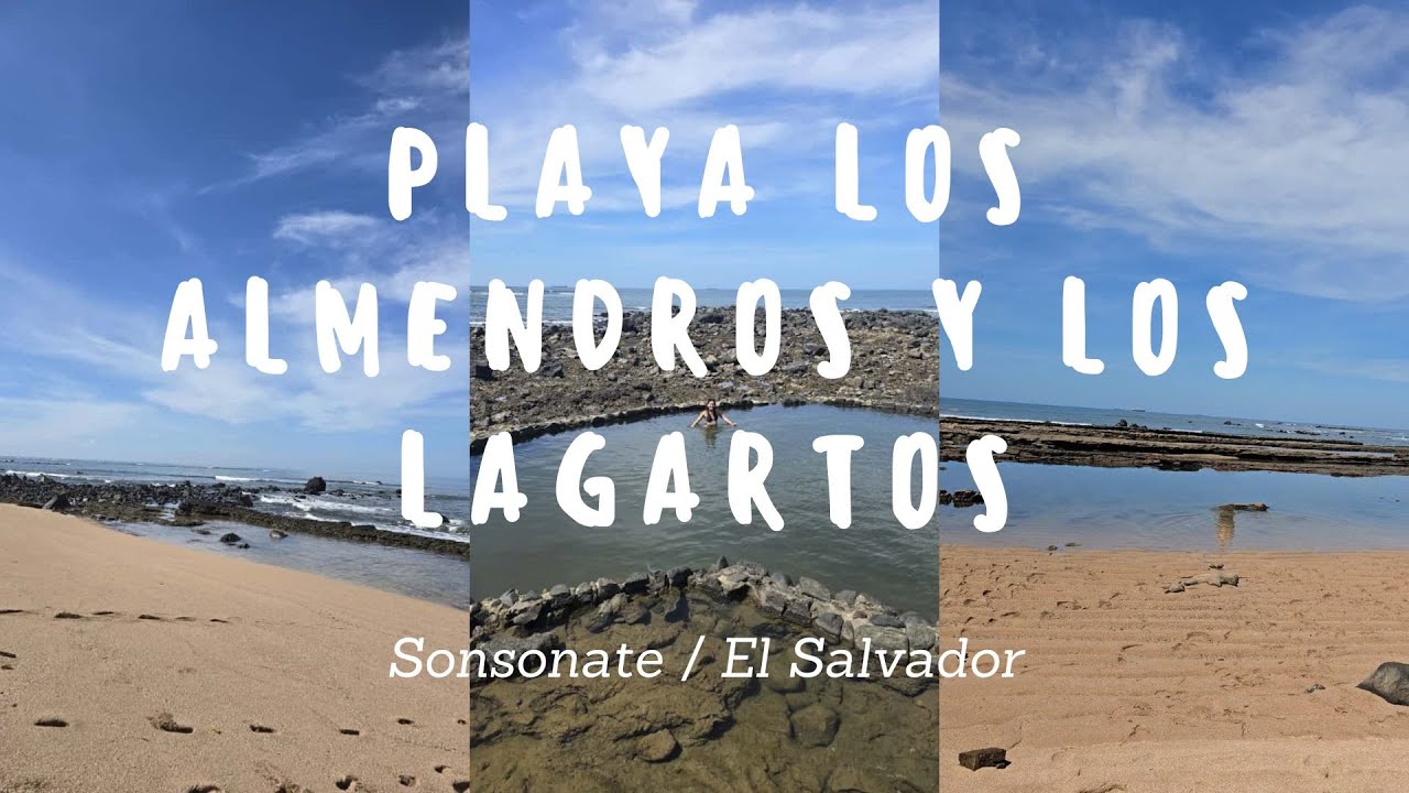Conociendo El Salvador | Playa los Almendros y los Lagartos | Sonsonate