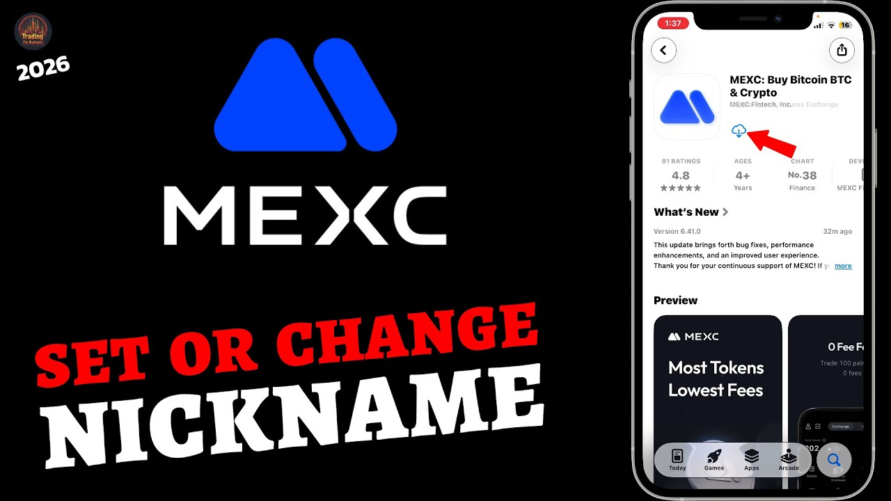 MEXC 2026: Update Your Account Nickname Easily!