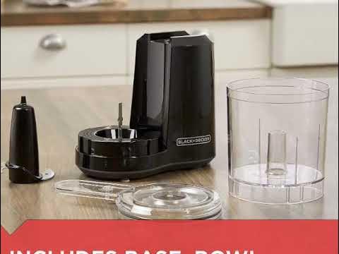 Black & Decker Multifunction Glass ChopperReview and Unboxing by R Food  studio 