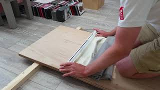 Blinds2Go Bracket fitting and Release Mechanism 03 - Roman Blinds