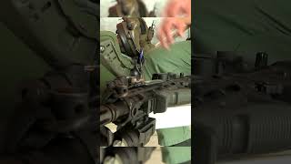 He carries 30 kilograms of military-grade gear on every mission