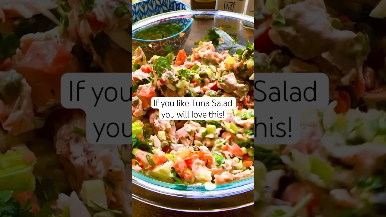If you like tuna salad, you will love this easy salmon recipe! 