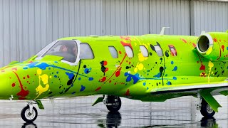 Cessna Citation M2: Landing, Startup and Takeoff