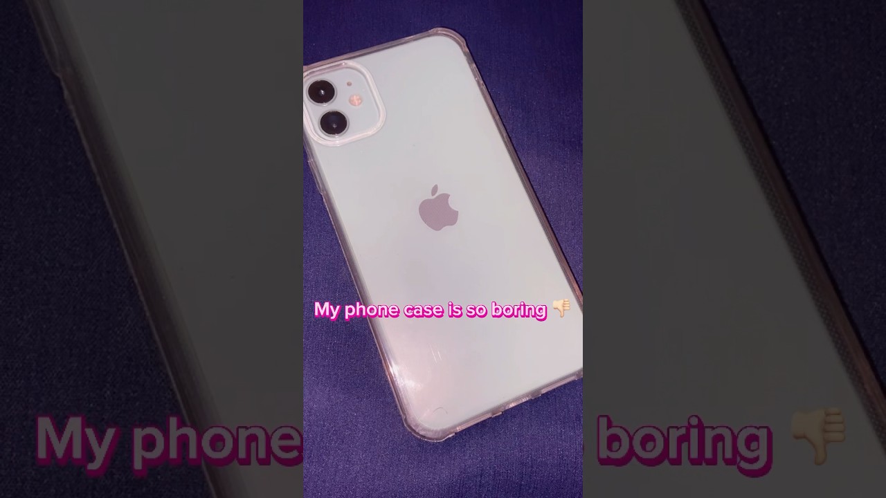 DIY phone case 😍🤍 