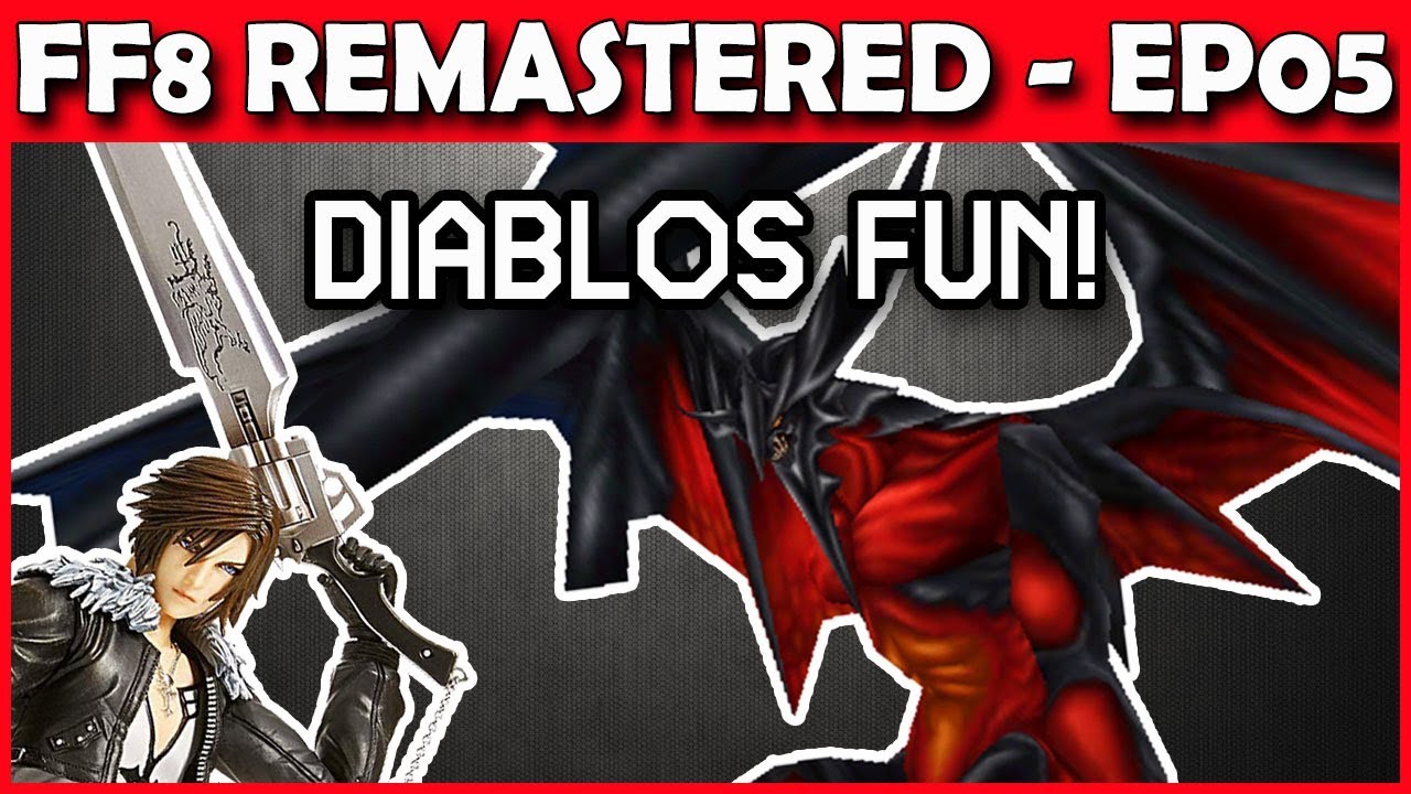 Let's Play Final Fantasy 8 Remastered - Training Centre & Diablos! - Part 5  