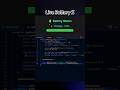 SHOW USER'S BATTERY🔋#shorts #viralshorts #htmlcss #coding #javascript #webdeveloper