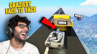 Craziest Face 2 Face Race Ever | Carry GTA V Highlight
