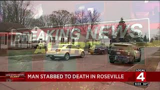 Man stabbed to death in Roseville
