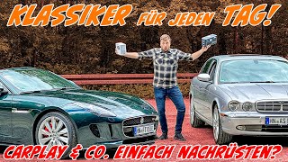 NEUE Technik in ALTEN AUTOS Der Weg zu CarPlay & Co.! Carpuride & Nifty City in meinen Jaaags