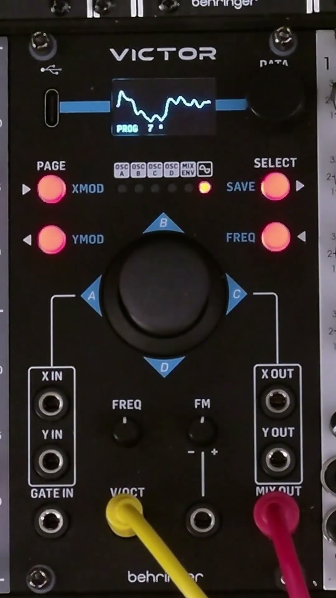Victor Vector Synthesis VCO Undocumented Parameter - YouTube