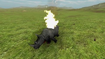 RHINO VS EVERY UNIT | BEAST BATTLE SIMULATOR.