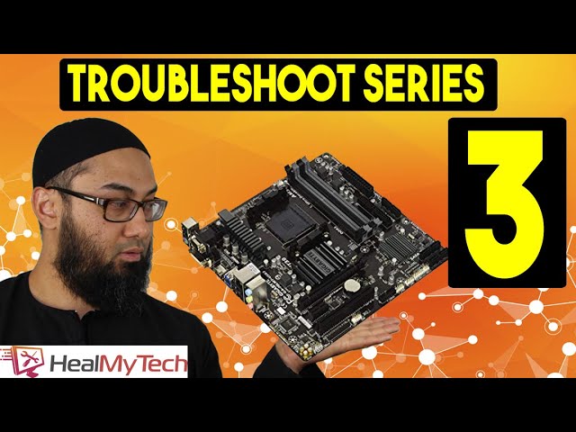 Troubleshoot A Motherboard - Pt 3 Dead PC Or Computer Turning On But No  Display On Monitor - YouTube