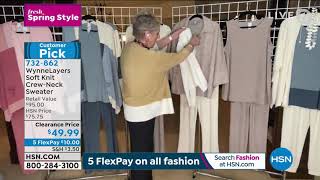 WynneLayers Soft Knit CrewNeck Sweater screenshot 5