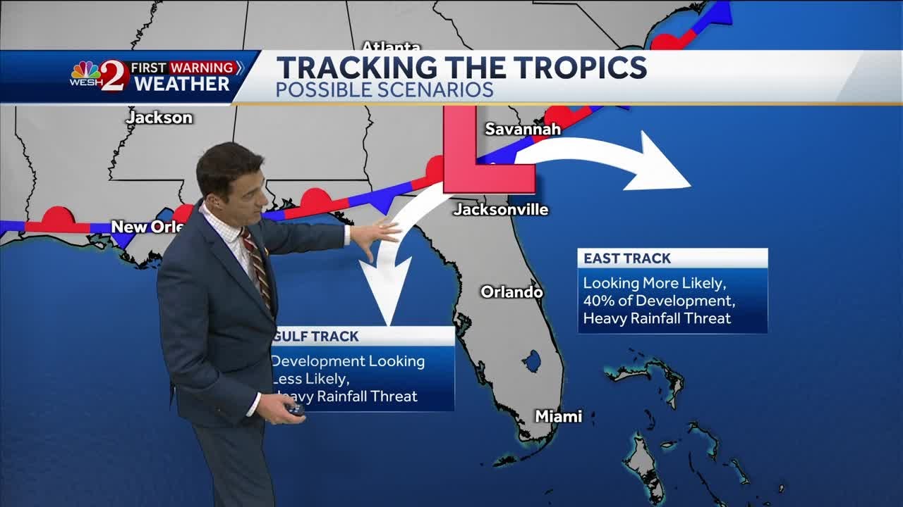 Tropical or subtropical depression may form near Florida over 4th of July weekend, NHC says