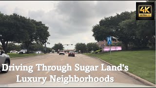 Driving Through Sugar Land's Luxury Neighborhoods | Drive Time #houstontexas #texas #roadrage