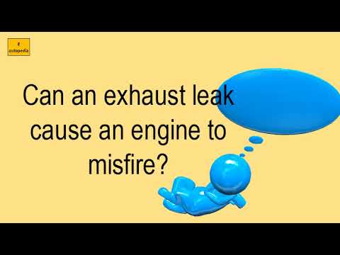 Can An Exhaust Leak Cause An Engine To Misfire? - YouTube