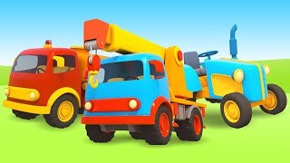 leo the truck cartoons full episodes cars and trucks for kids