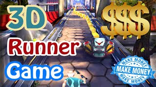 Get your 3d money making 💲💲 runner game for android 📱 or IOS 🍏 screenshot 4