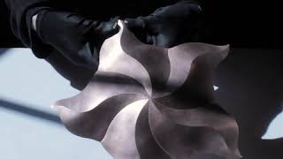 Curved Score Folding by Paul Wells