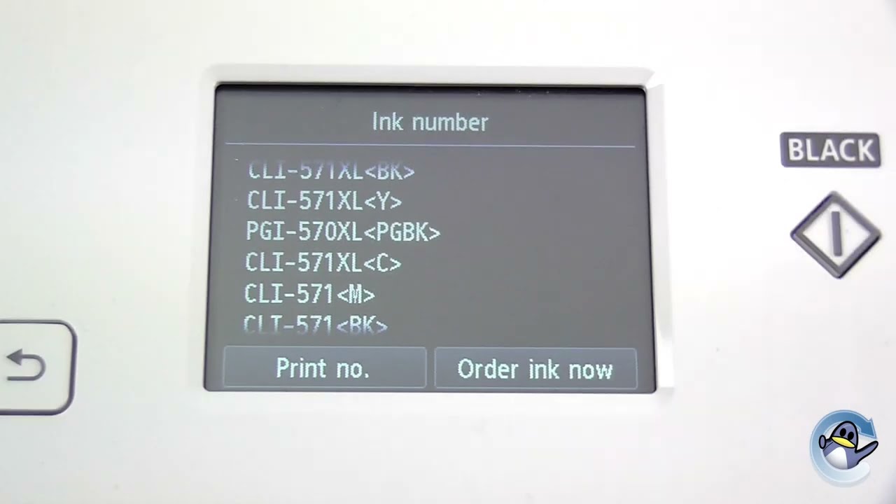 Canon Pixma MG6850/MG6851 How to Check Estimated Ink Levels YouTube