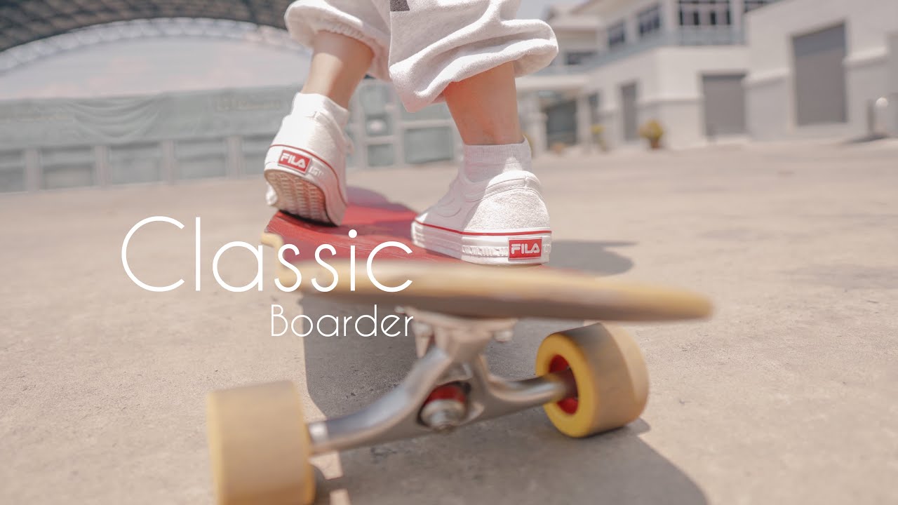 Sita Set | Longboard Step with The FILA Classic Boarder
