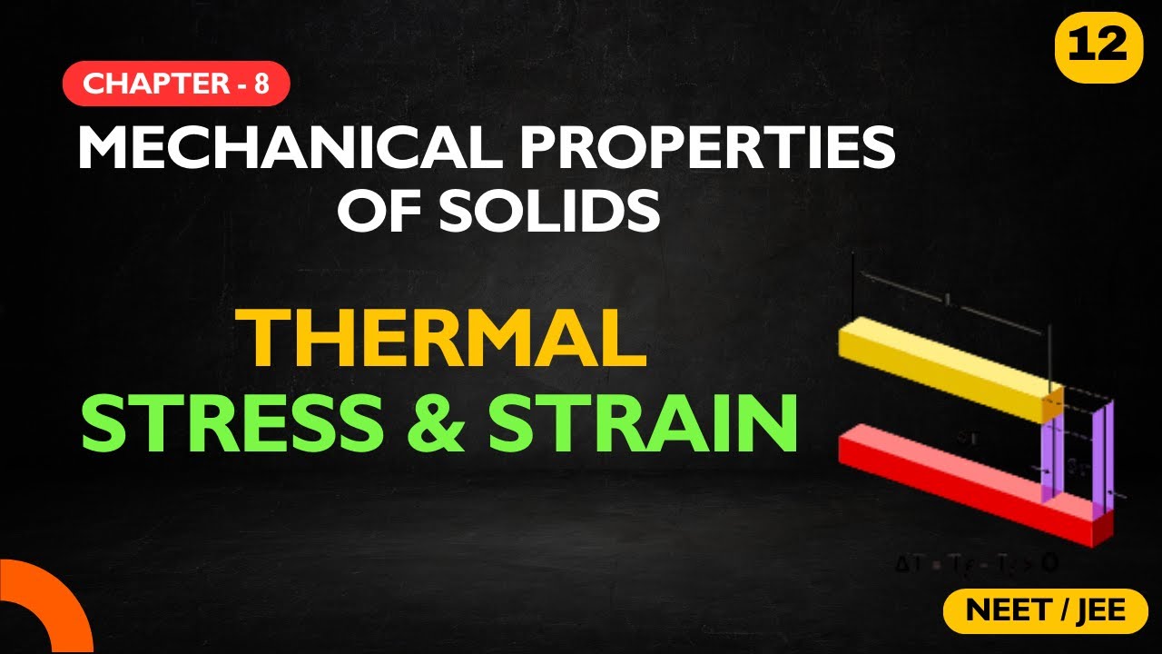 Thermal stress and strain - YouTube