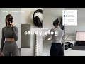 Study vlog  super productive days cramming for law school exams ad
