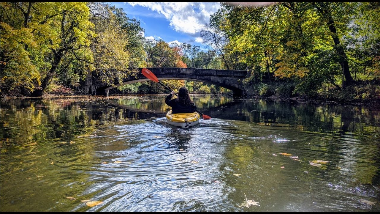 Kayaking Ramapo River Oct 2020 YouTube