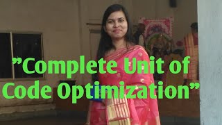 Complete Unit of Code Optimization