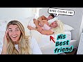 HUSBAND WAKES UP NEXT TO HIS BEST FRIEND *PRANK*