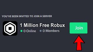 Join this Discord Server for 1M Robux..