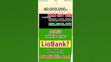 PHÍ RÚT TIỀN THẺ TÍN DỤNG LIOBANK 2026: cách rút tiền mặt thẻ tín dụng liobank