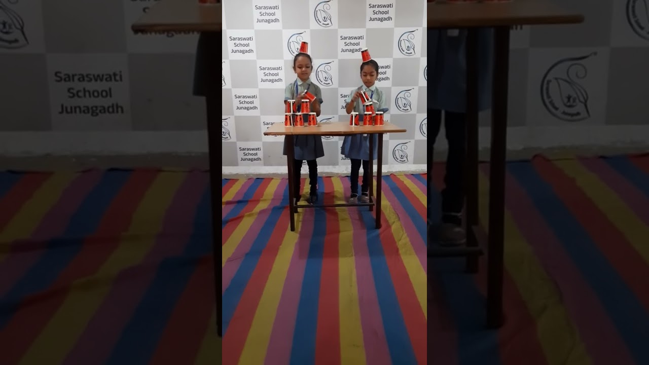 Paper Cup Stack Activity