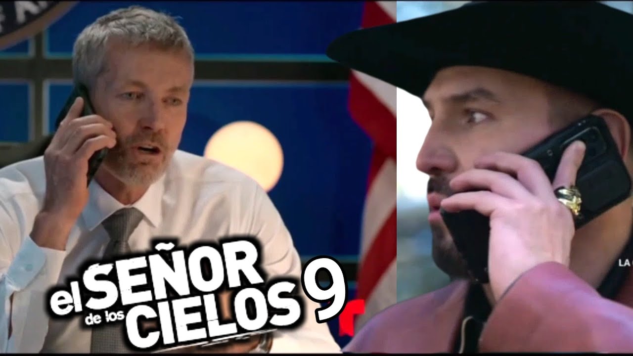Manzano Negosea con Aurelio El señor de los cielos 9 capitulo 25 - 26 ...