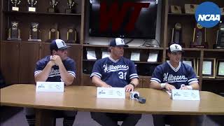 2018 NCAA Baseball South Central Regionals: St. Edwards Press Conference (5-18-18)