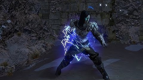 Path of Exile: Lightning Character Effect