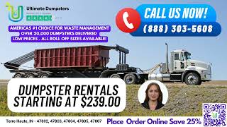 Same Day Dumpster Rental Terre Haute, IN - Cheapest Roll Off Rentals