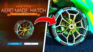 New AERO MAGE: HATCH Fan Reward Wheels On Rocket League