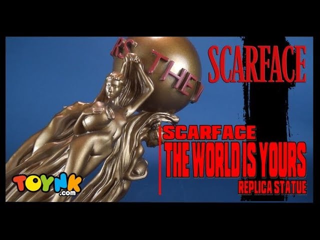 Scarface 5-Inch The World is Yours Resin Paperweight Statue