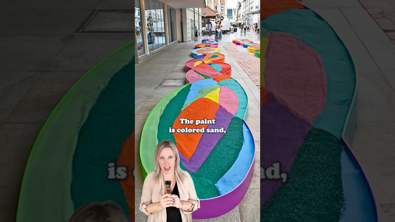 He invites kids to wreck his art. It’s brilliant. Artist: @ADAMKALINOWSKI59    #arthistory