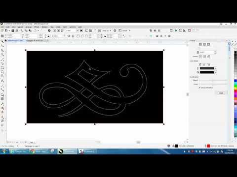 Corel Draw Tips & Tricks 3D Drawing Part 5 Black Box Trick